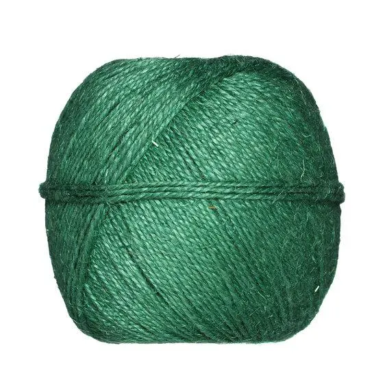 Treslått grønn linsnor – 175 meter, Ø1,8 mm