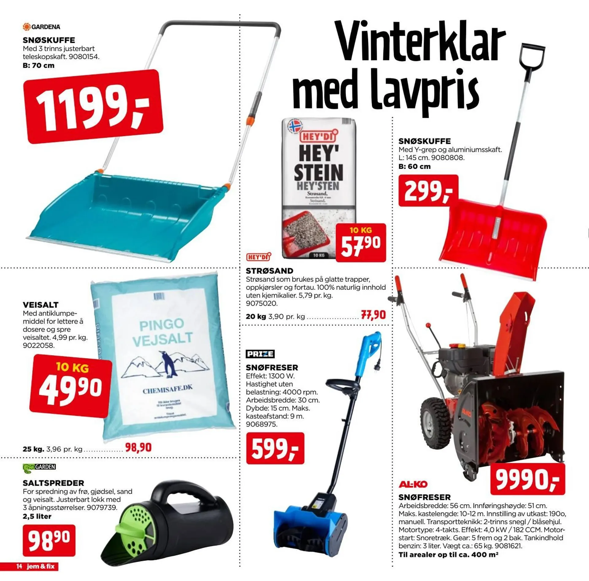 Jem & fix kundeavis fra 11. januar til 25. januar 2026 - kundeavisside 14