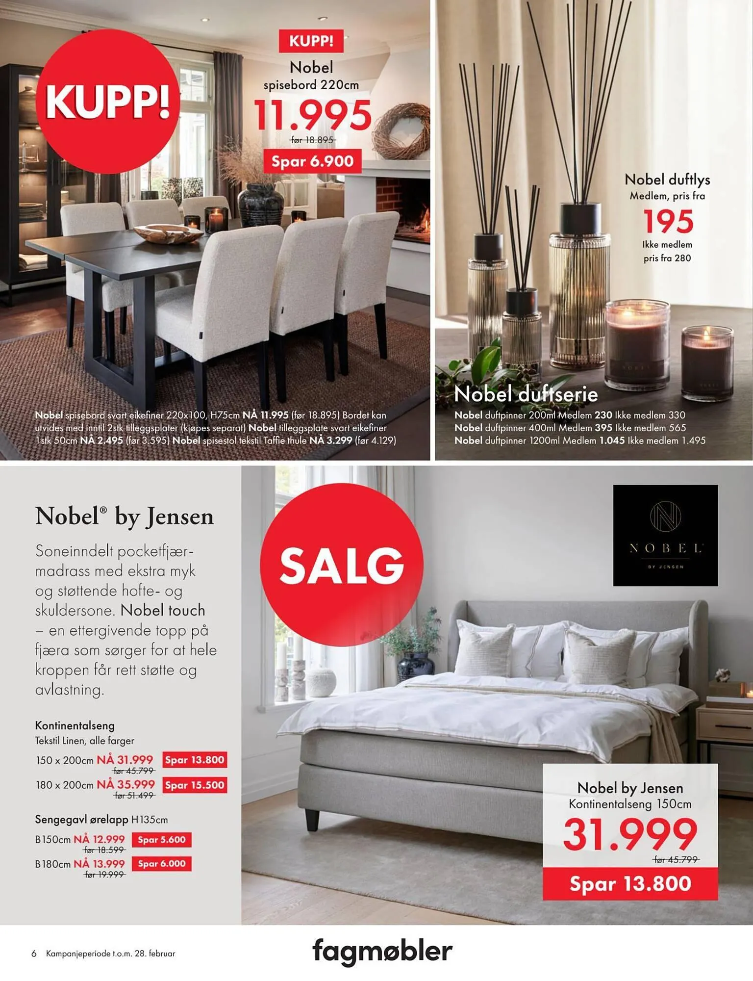 Fagmøbler kundeavis fra 1. februar til 1. mars 2026 - kundeavisside 6