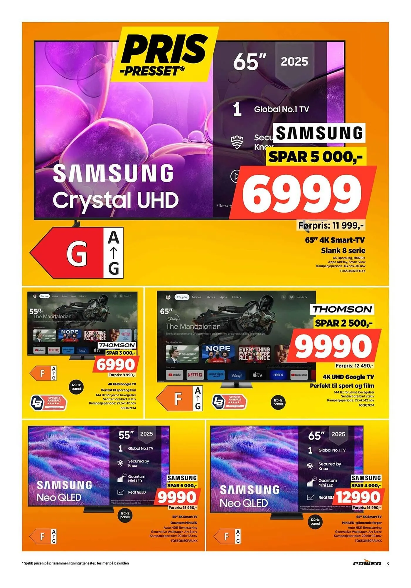 POWER kundeavis fra 10. november til 16. november 2025 - kundeavisside 3