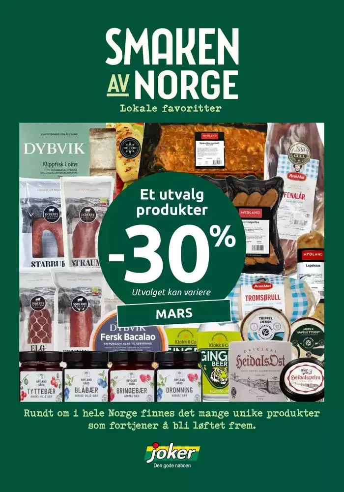 Joker Kundeavis fra 2. mars til 31. mars 2025 - kundeavisside 16