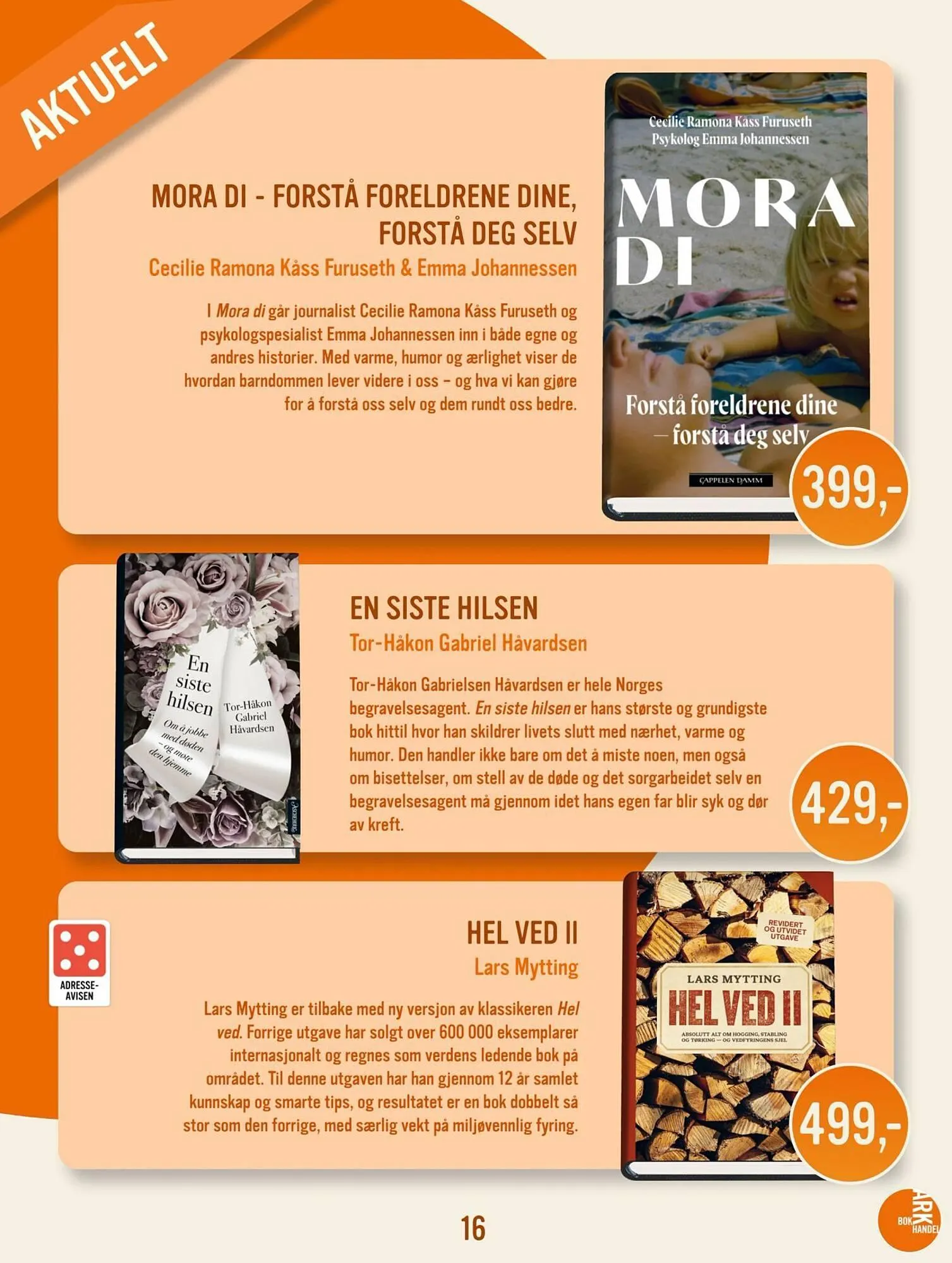Ark Bokhandel kundeavis fra 1. oktober til 31. oktober 2025 - kundeavisside 16