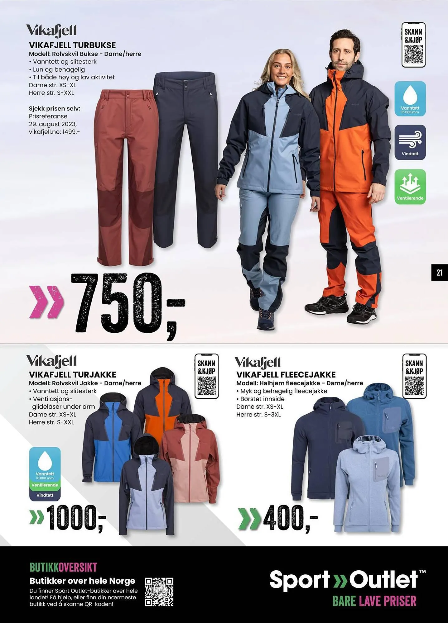 Sport Outlet Kundeavis fra 11. september til 23. september 2023 - kundeavisside 21