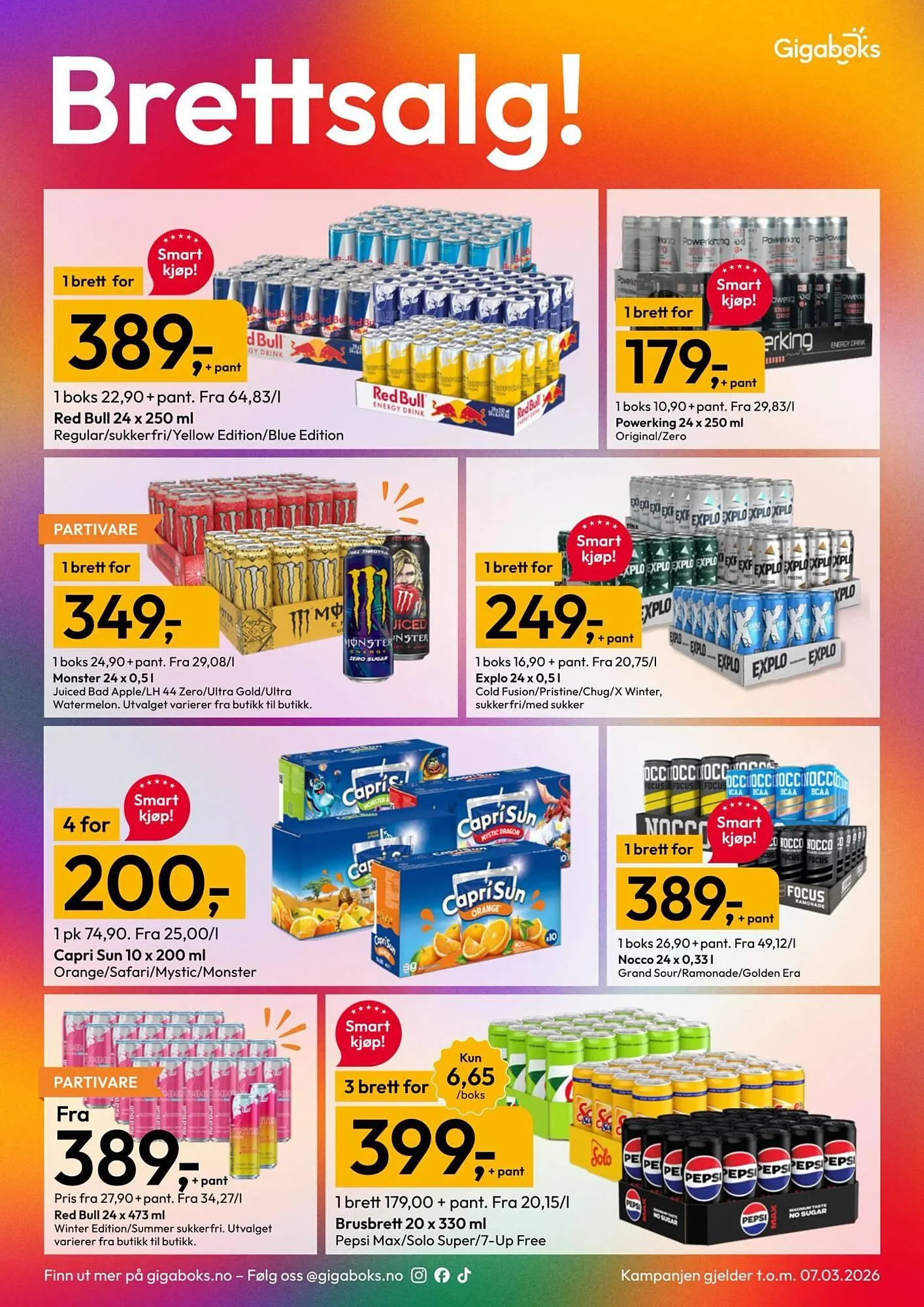 Gigaboks kundeavis fra 2. mars til 7. mars 2026 - kundeavisside 3