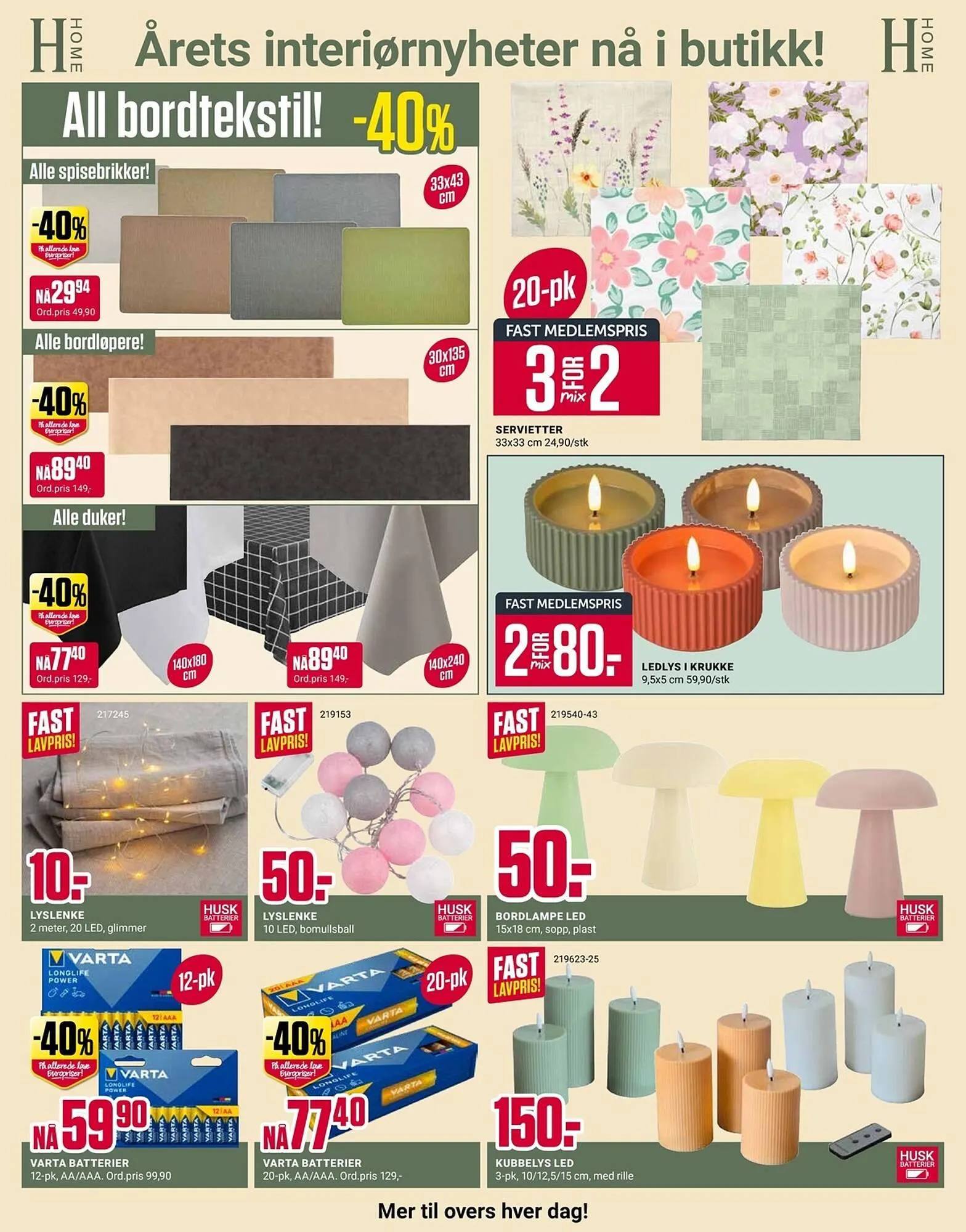 Europris kundeavis fra 19. januar til 24. januar 2026 - kundeavisside 7