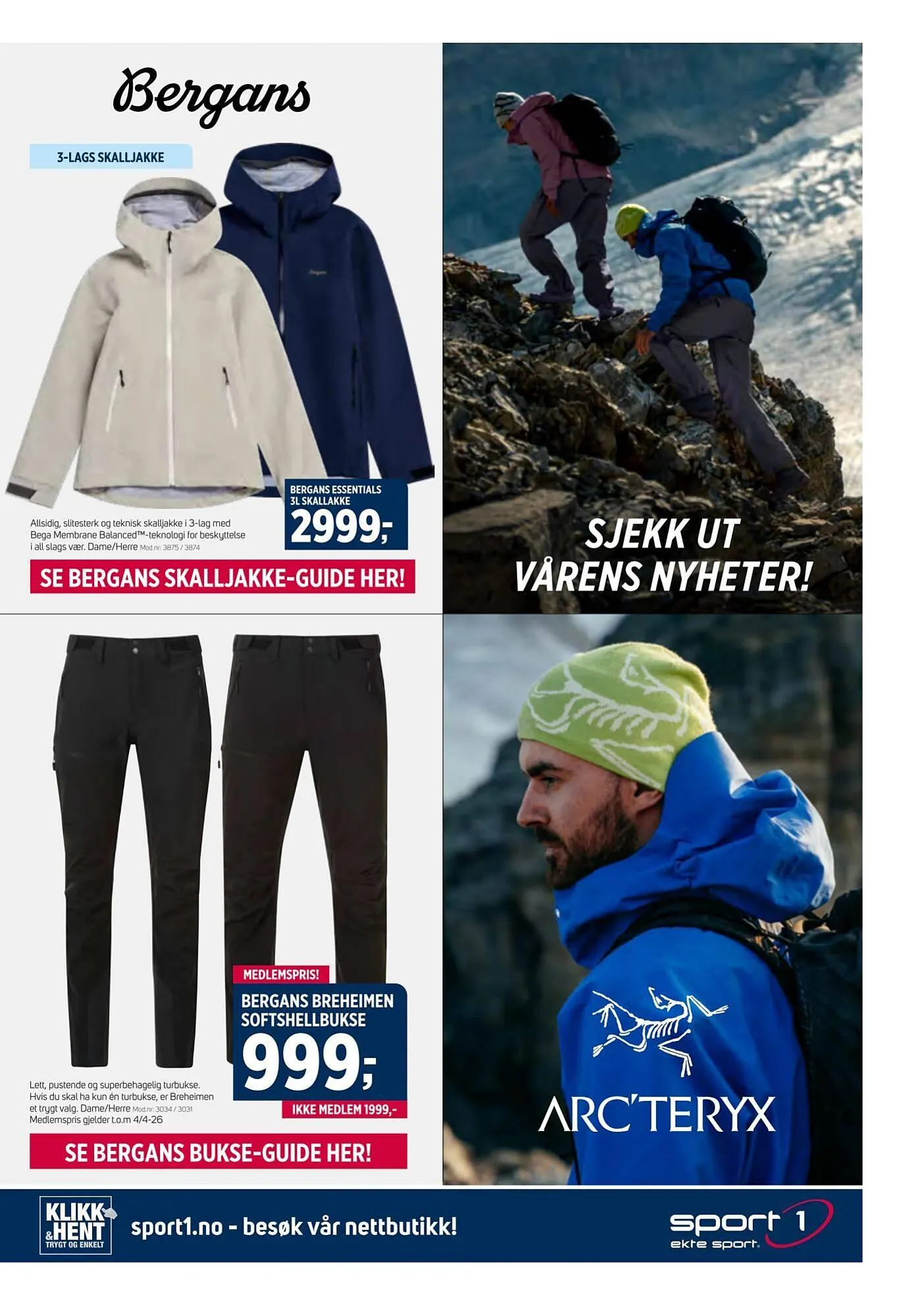 Sport 1 kundeavis fra 15. mars til 5. april 2026 - kundeavisside 3