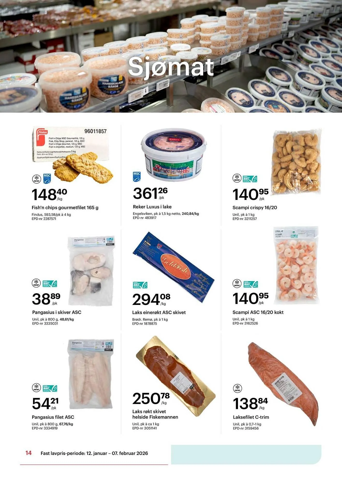 Storcash kundeavis fra 12. januar til 7. februar 2026 - kundeavisside 14