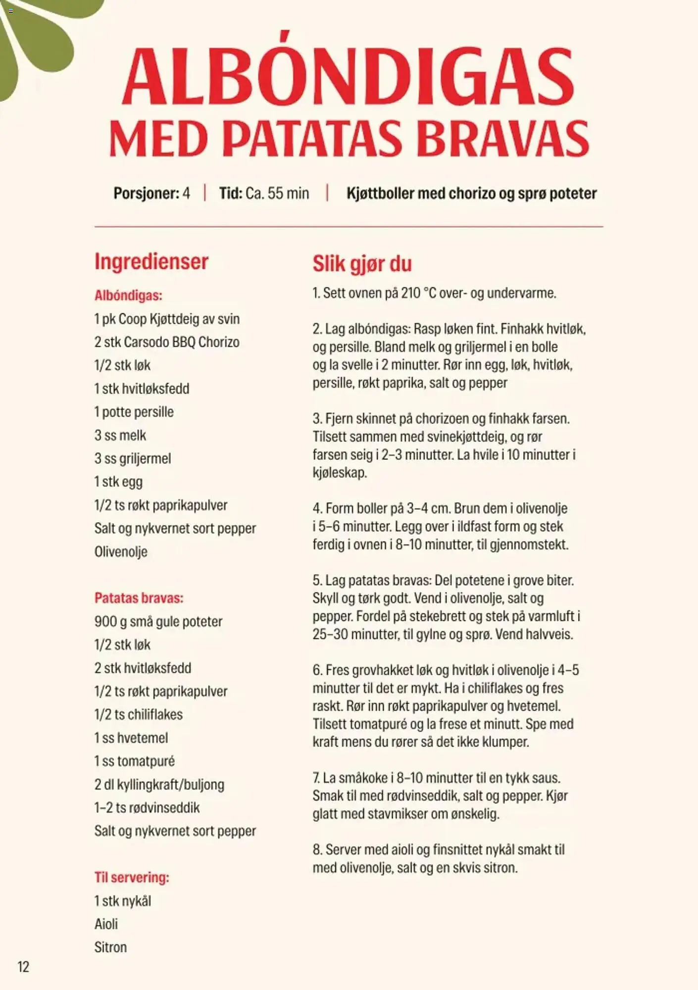 Coop Extra kundeavis fra 13. april til 3. mai 2026 - kundeavisside 12