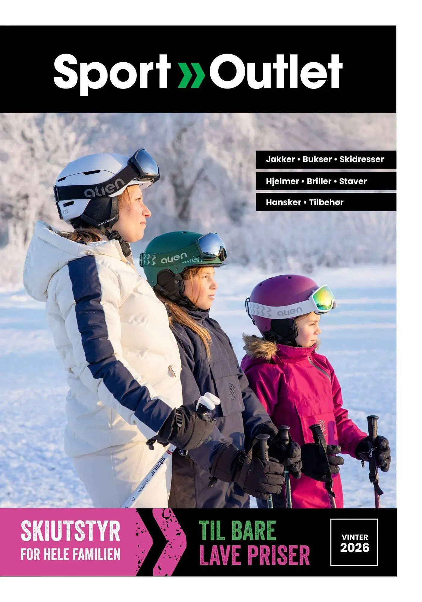 Sport Outlet kundeavis fra 9. januar til 2. februar 2026 - kundeavisside 1