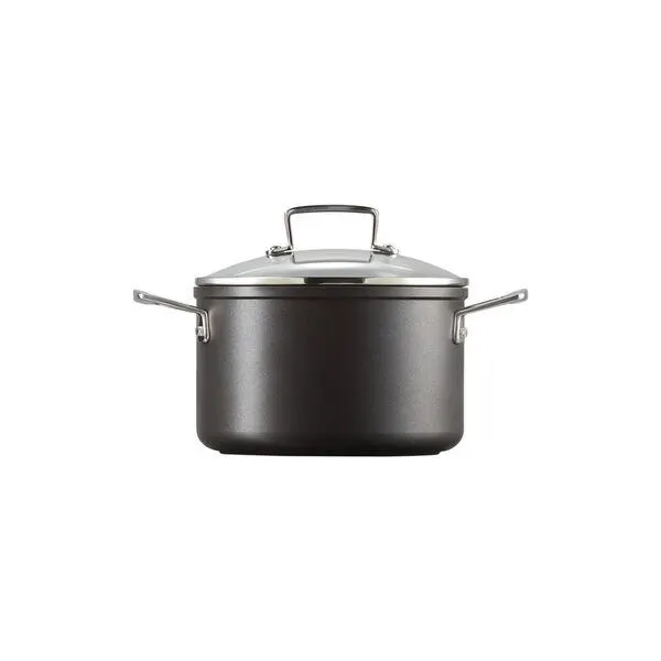 Toughened Non-Stick gryte med glasslokk 3,8 L