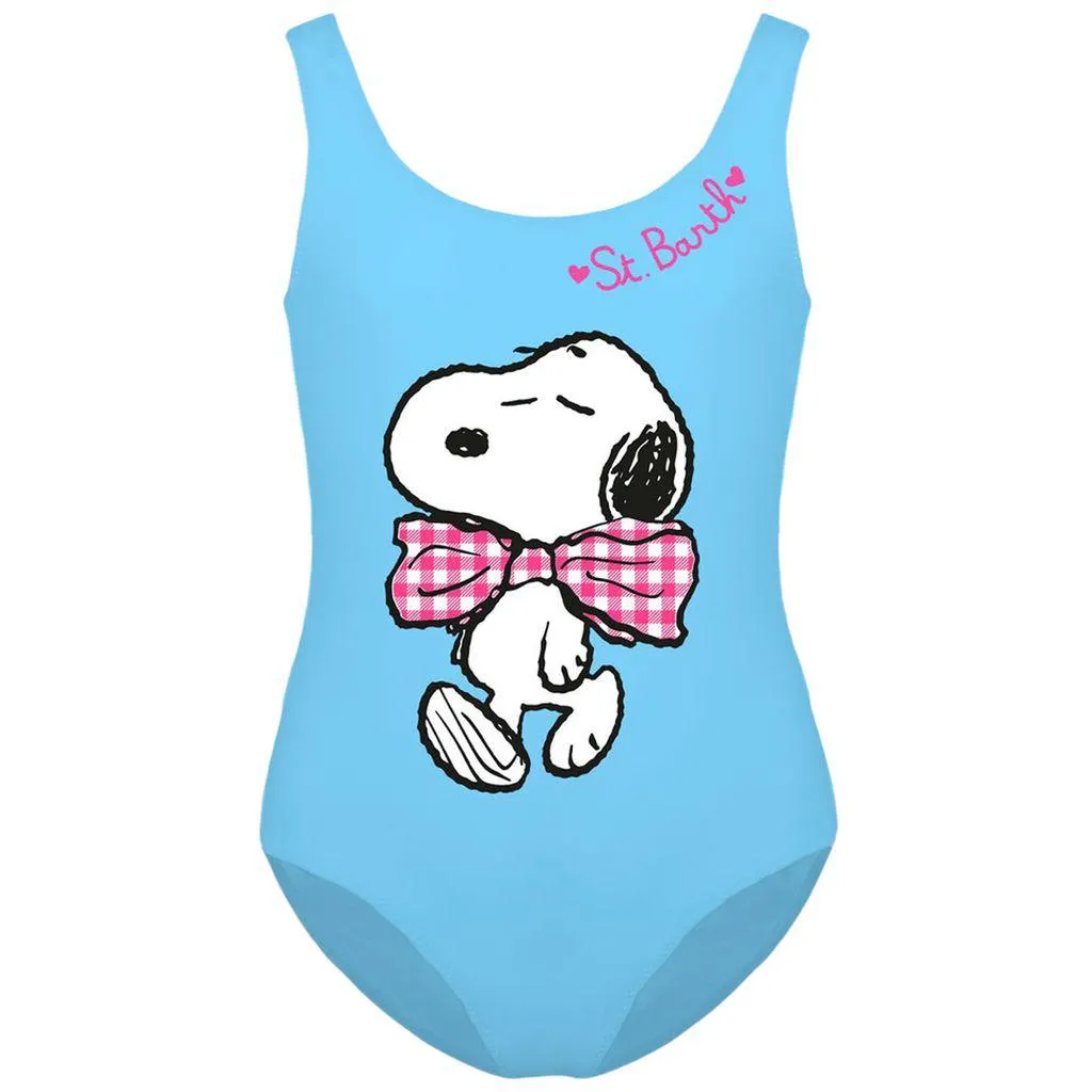 Snoopy Badedrakt Blå