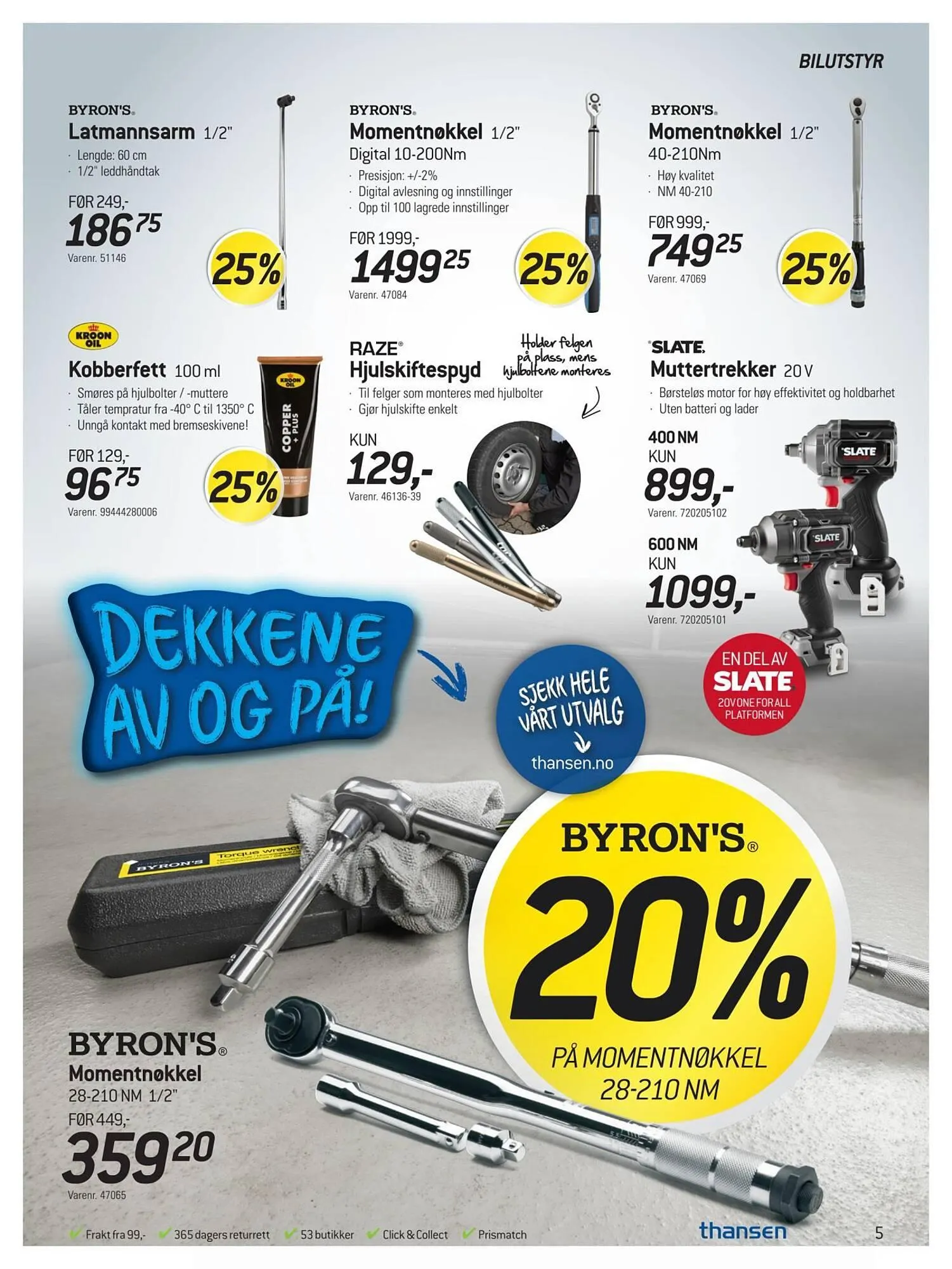 Thansen kundeavis fra 20. mars til 23. april 2026 - kundeavisside 5
