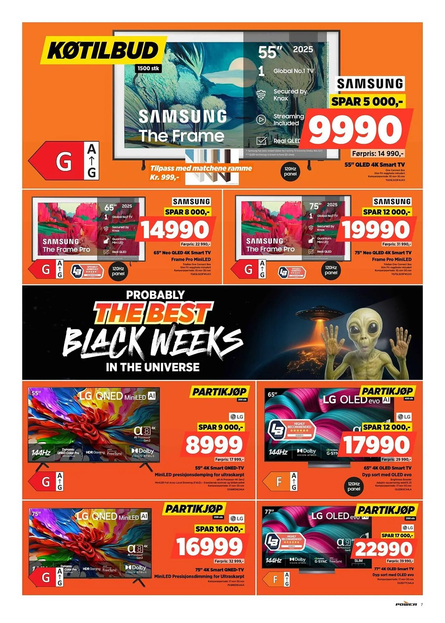 POWER kundeavis fra 17. november til 23. november 2025 - kundeavisside 7