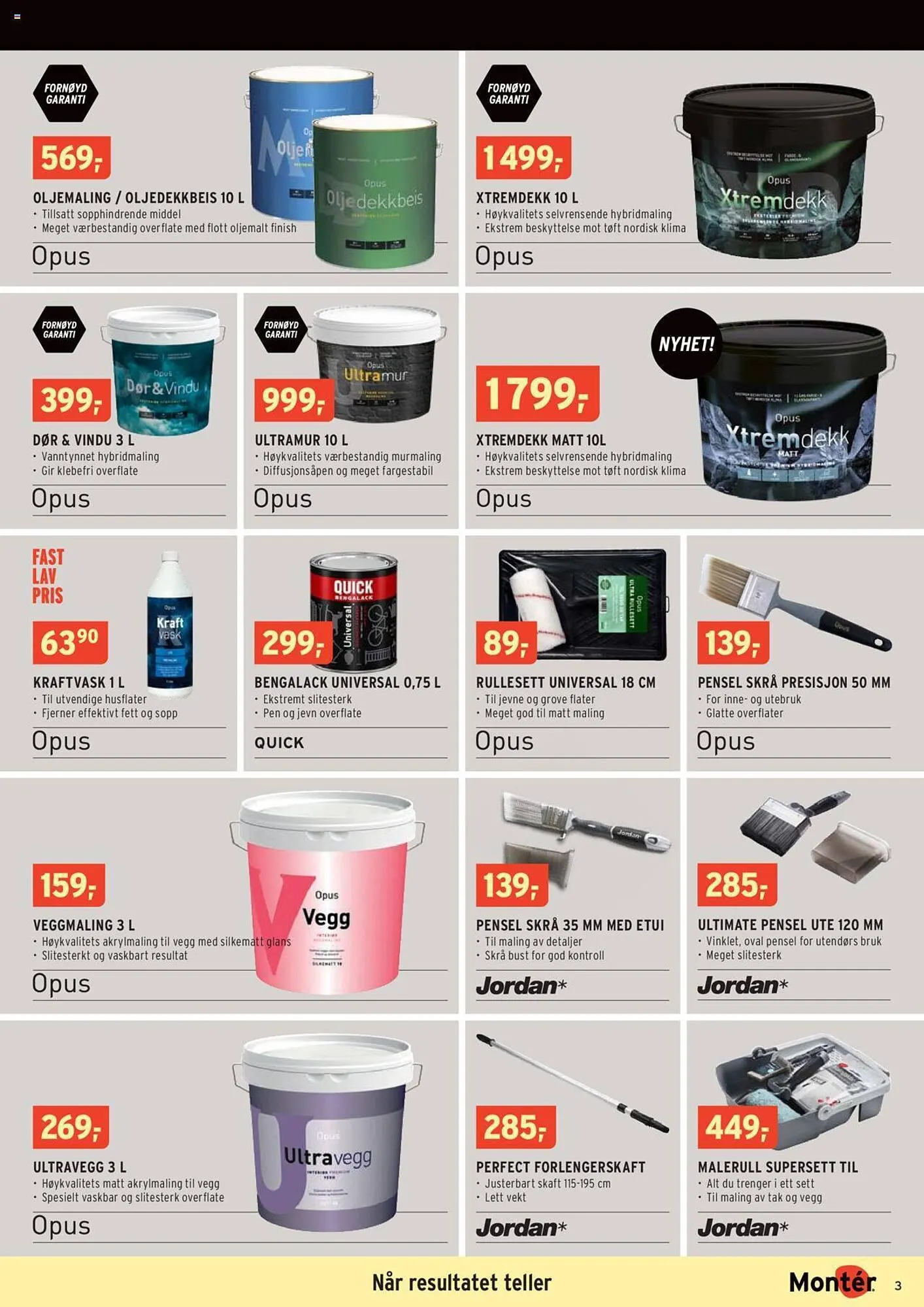 Montér Kundeavis fra 4. september til 17. september 2023 - kundeavisside 3