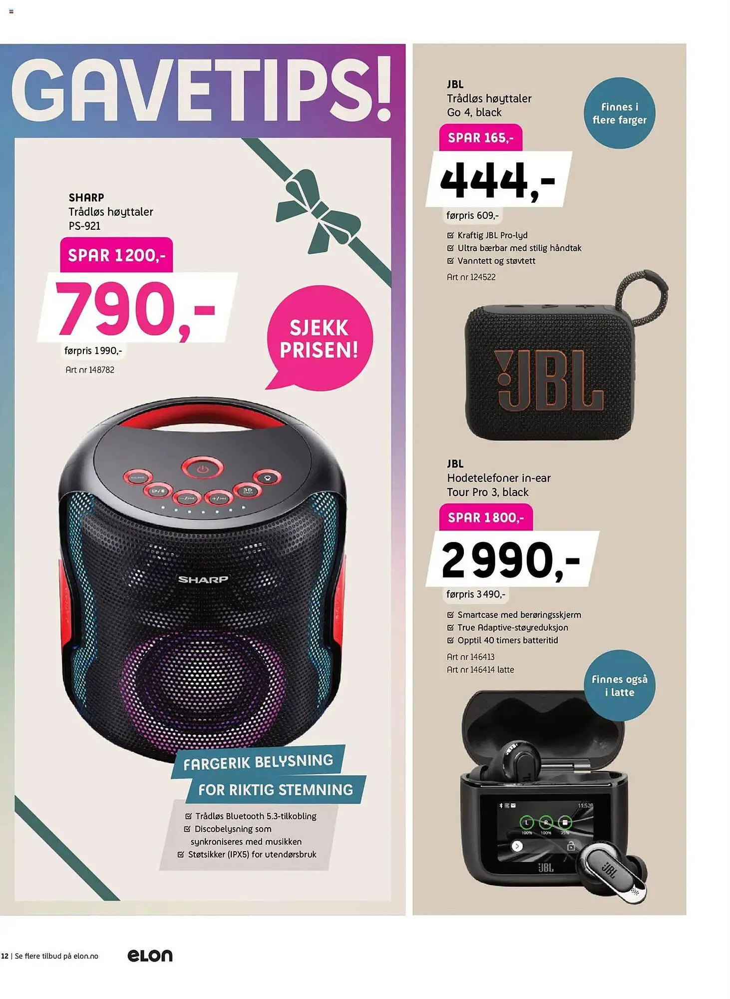 ELON kundeavis fra 8. desember til 23. desember 2025 - kundeavisside 12