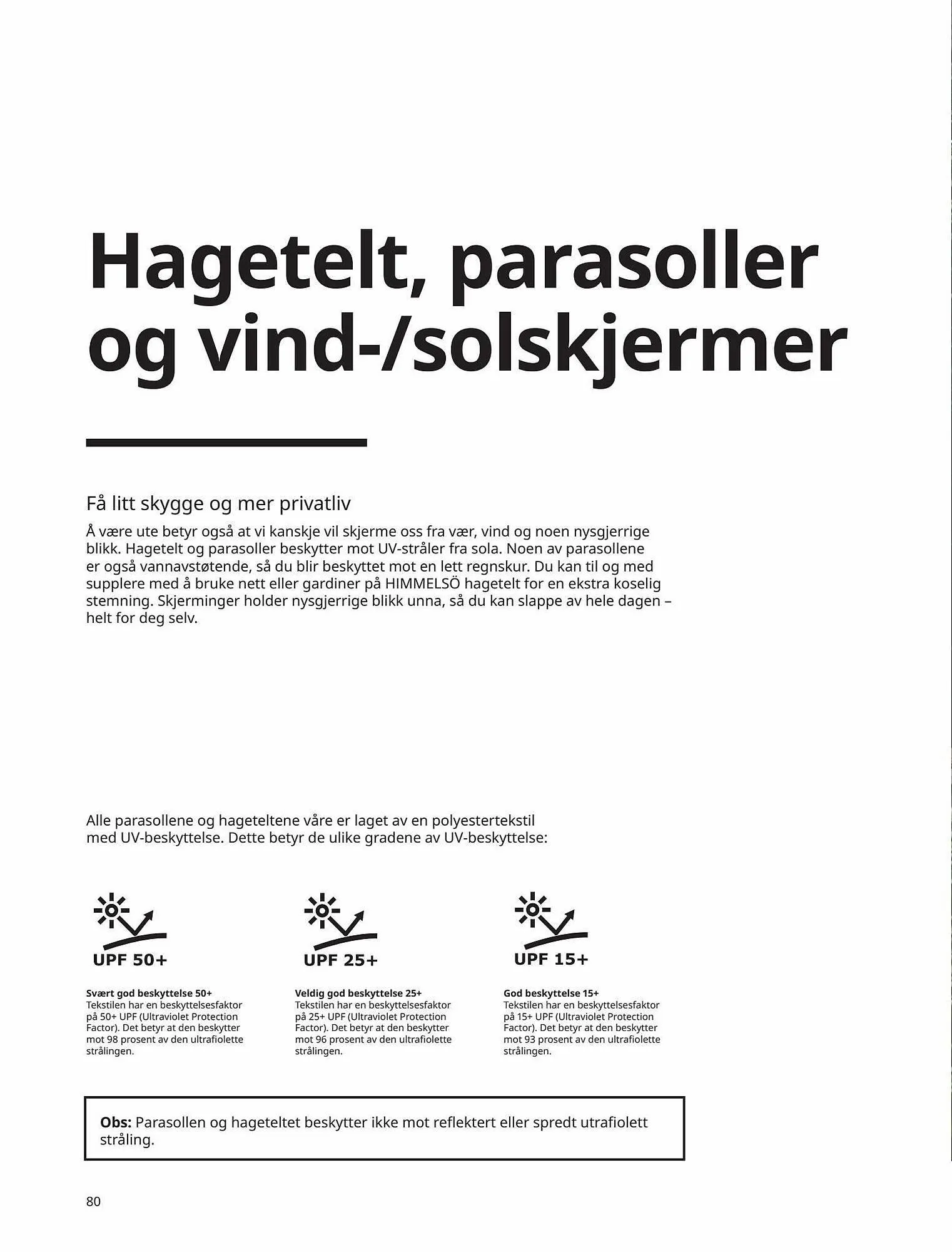 IKEA Kundeavis fra 5. mai til 31. august 2023 - kundeavisside 80