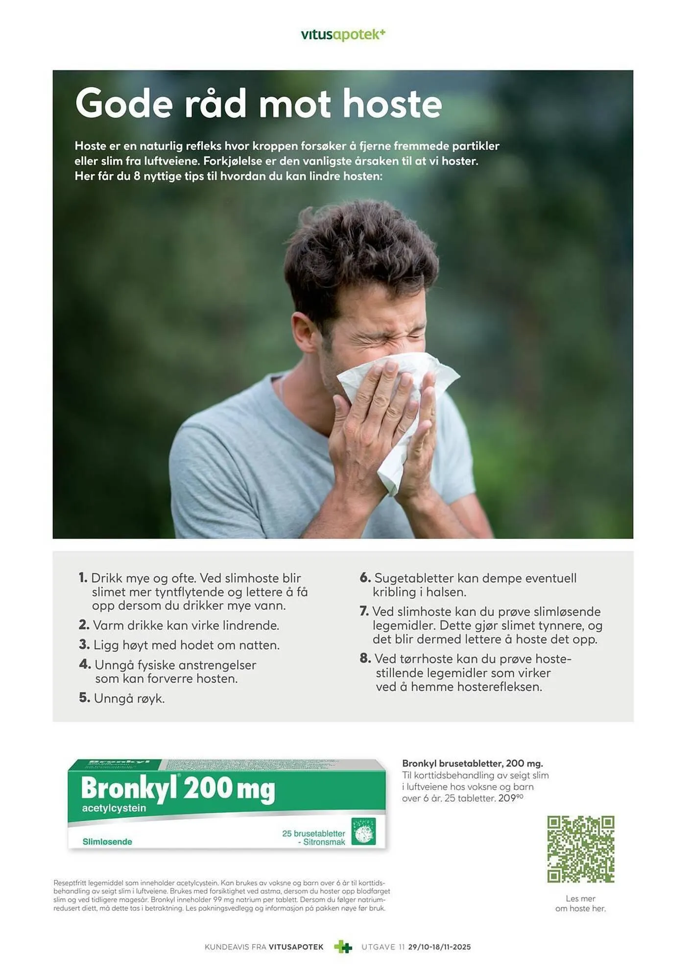 Vitusapotek kundeavis fra 29. oktober til 8. november 2025 - kundeavisside 3