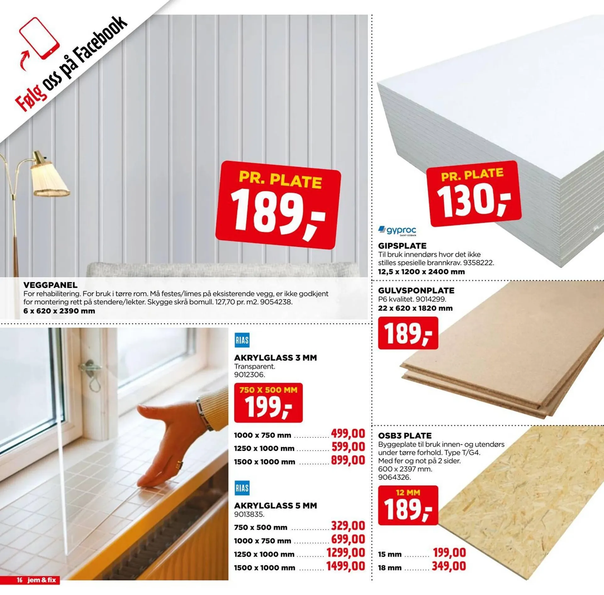 Jem & fix kundeavis fra 9. november til 15. november 2025 - kundeavisside 16