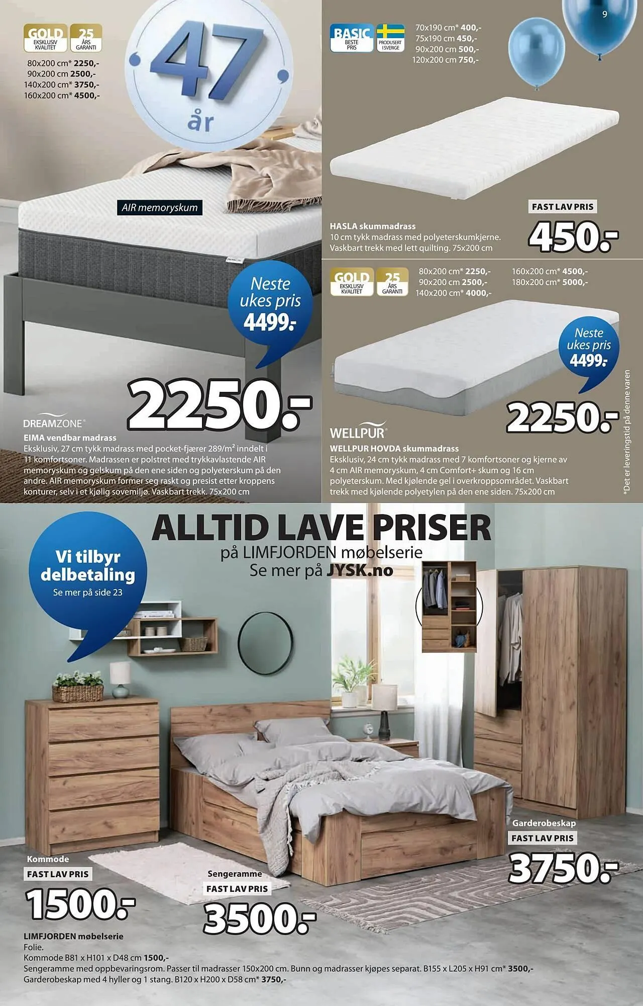JYSK kundeavis fra 13. april til 19. april 2026 - kundeavisside 9