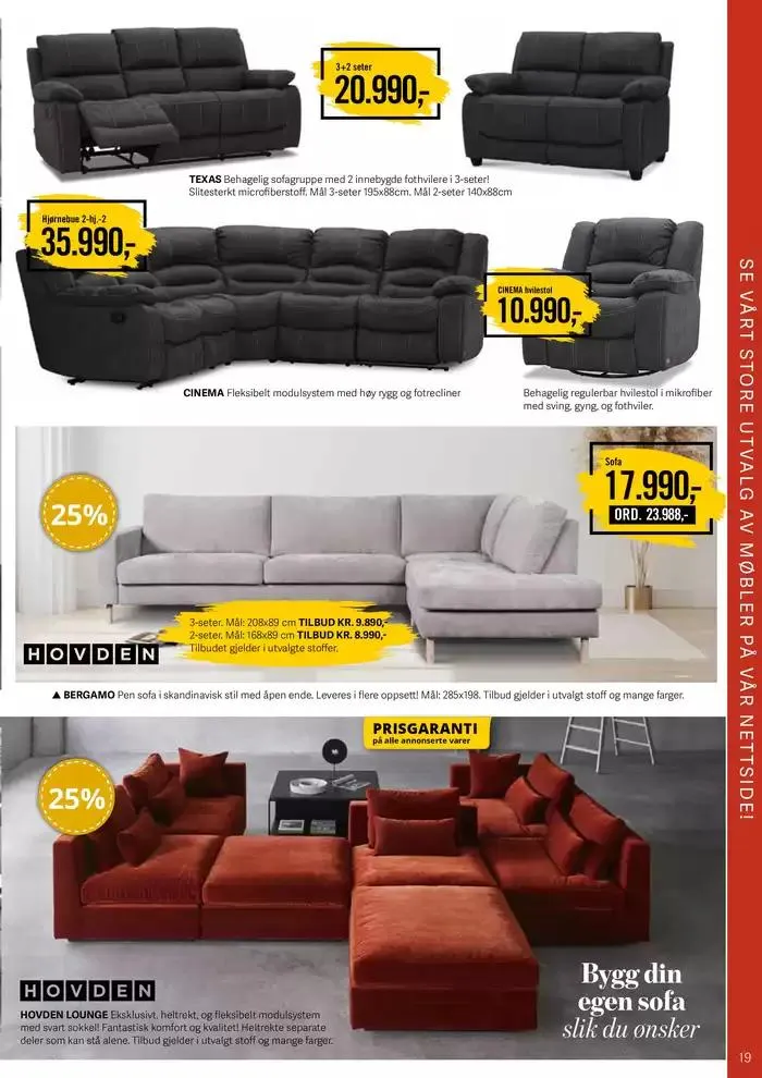 Gratis frakt og montering fra 28. februar til 14. mars 2025 - kundeavisside 19