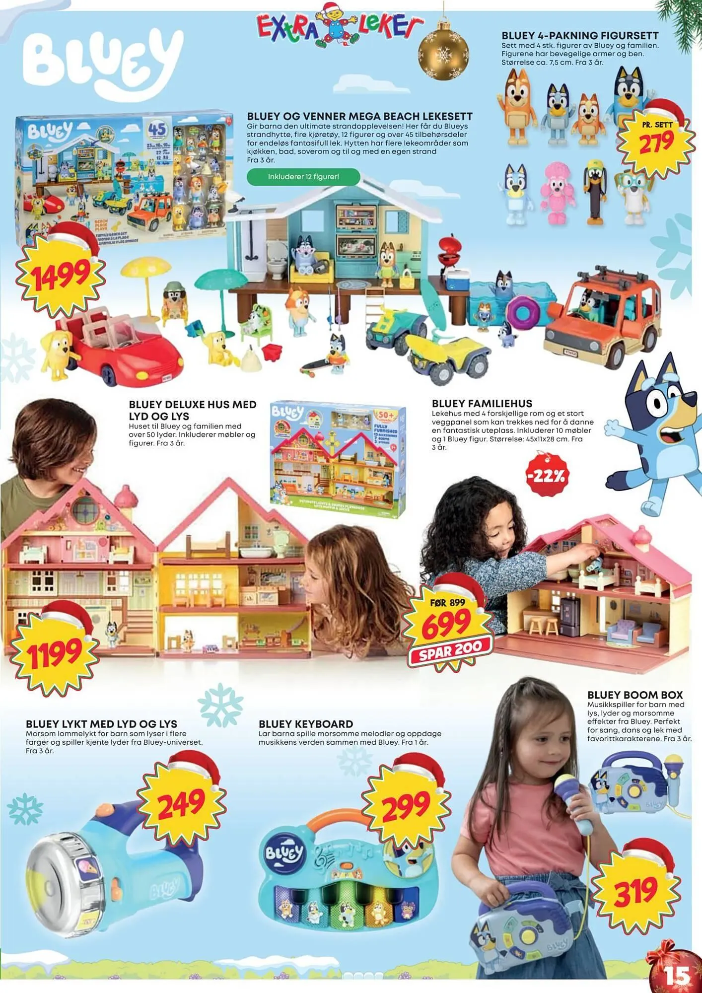 Extra Leker kundeavis fra 12. november til 24. desember 2025 - kundeavisside 15