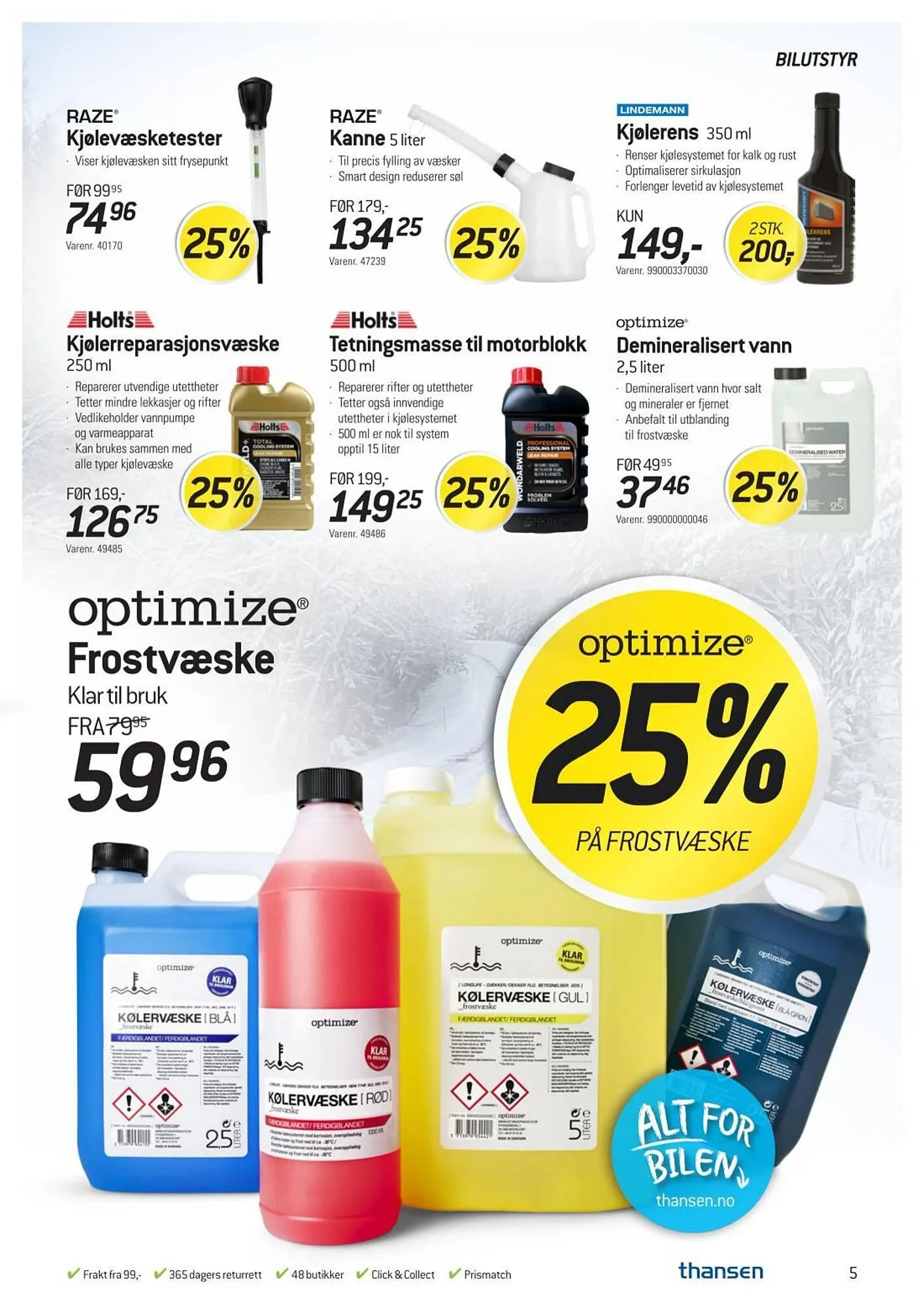 Thansen Kundeavis fra 26. februar til 25. mars 2025 - kundeavisside 5