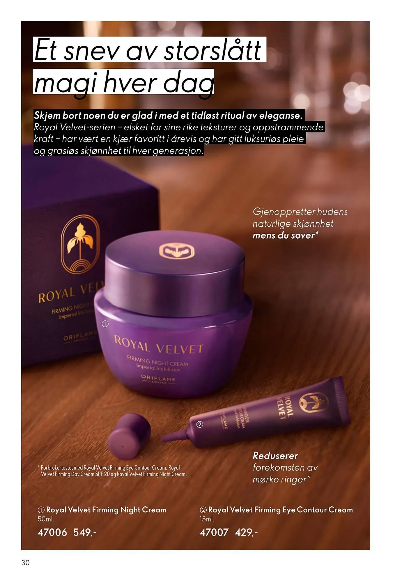 Oriflame katalog fra 2. desember til 9. desember 2025 - kundeavisside 30