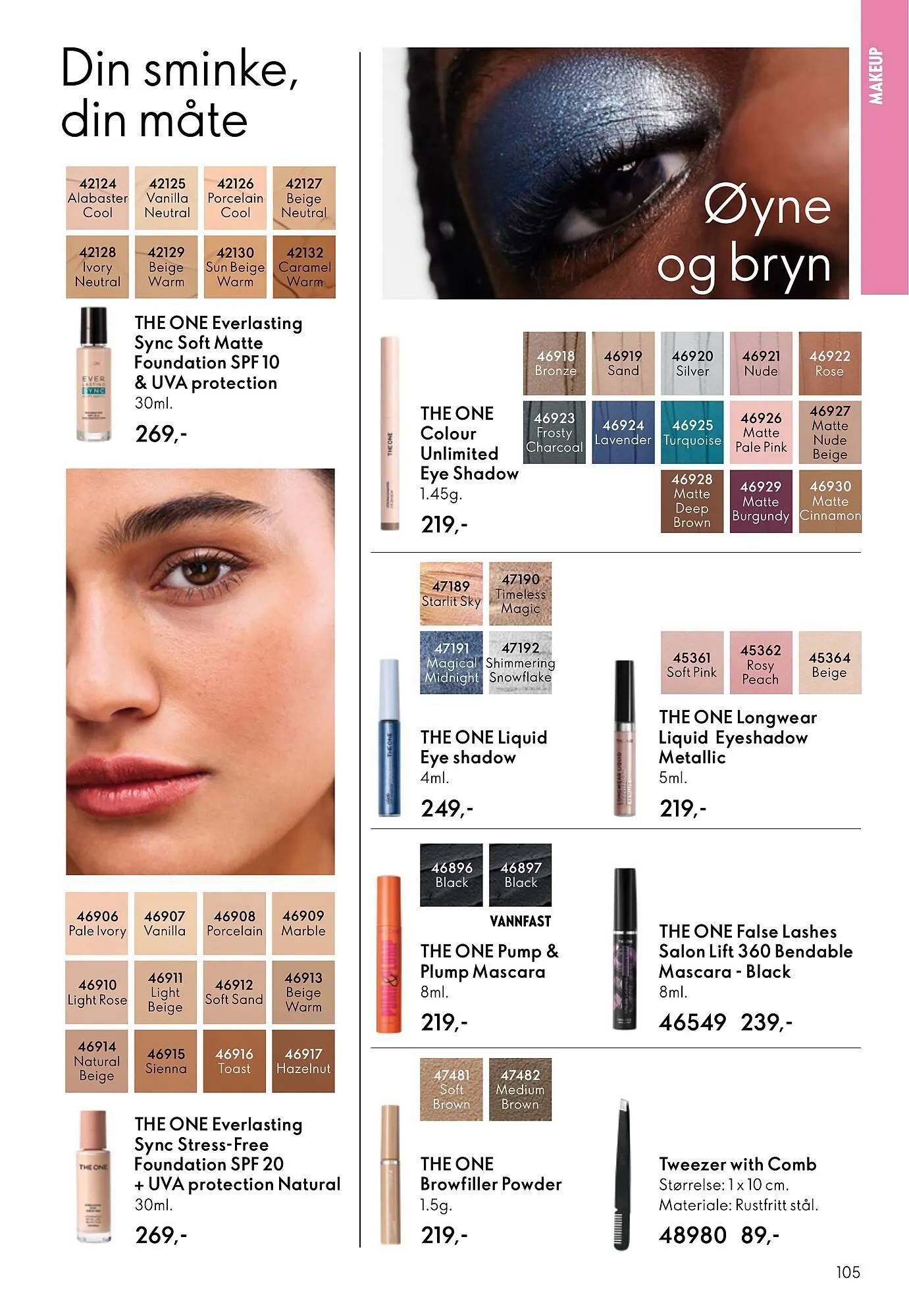 Oriflame katalog fra 1. april til 30. april 2026 - kundeavisside 105
