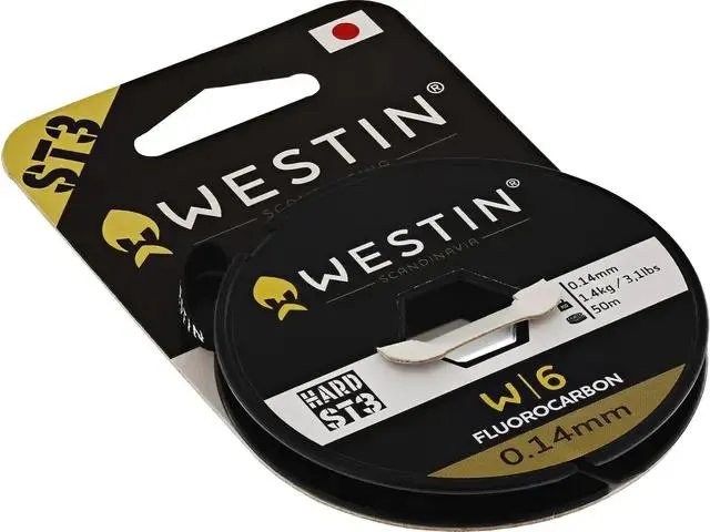 Westin W6 ST3 Fluorocarbon 50m 0.14mm