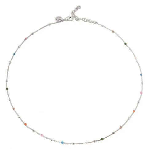 Positano neck 45 silver AutumnMix