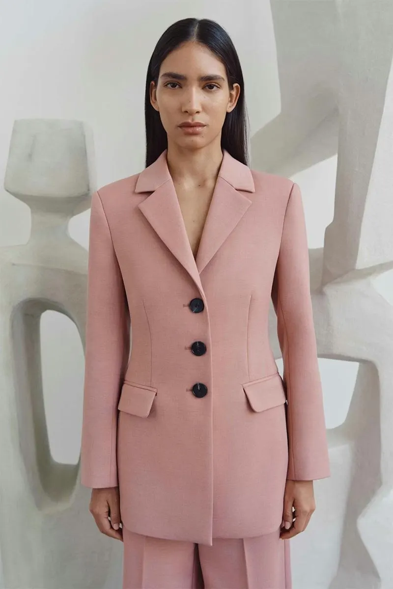 HollynIW Blazer Ash Rose Melange