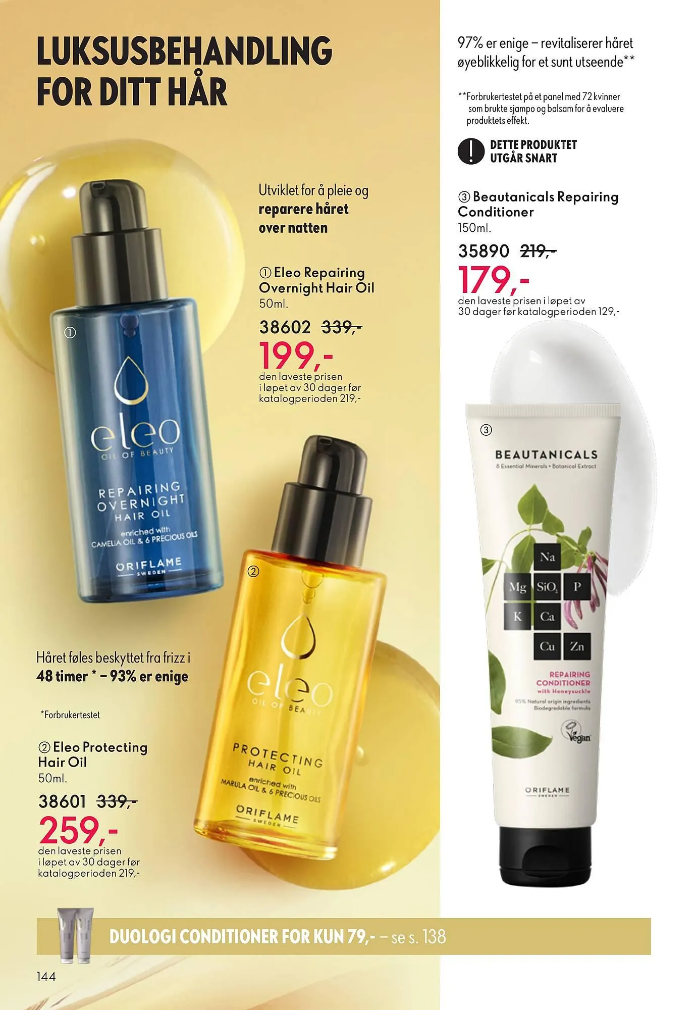 Oriflame katalog fra 2. desember til 9. desember 2025 - kundeavisside 144