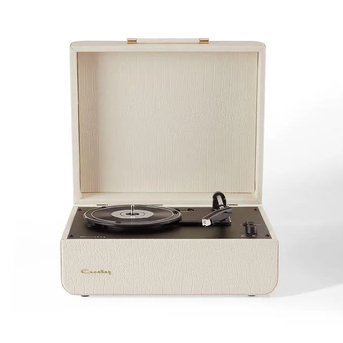 Crosley Mercury - Cream Croc - Med Bluetooth
