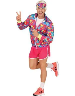80-Talls Løpende Moteentusiast Herrekostyme