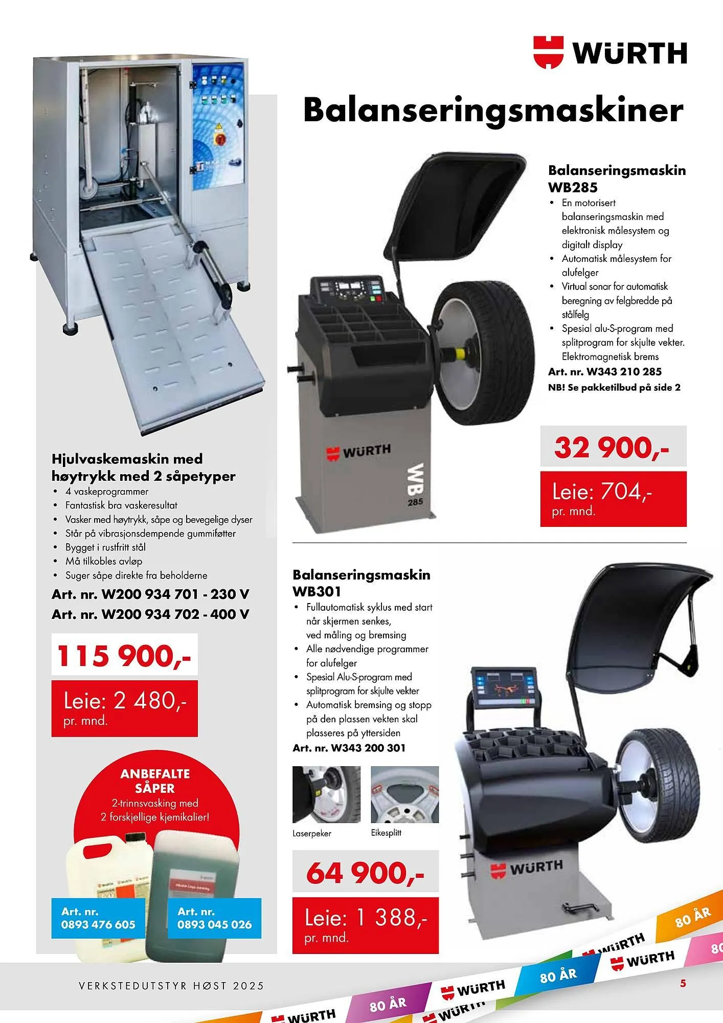 Würth kundeavis fra 16. september til 31. desember 2025 - kundeavisside 5