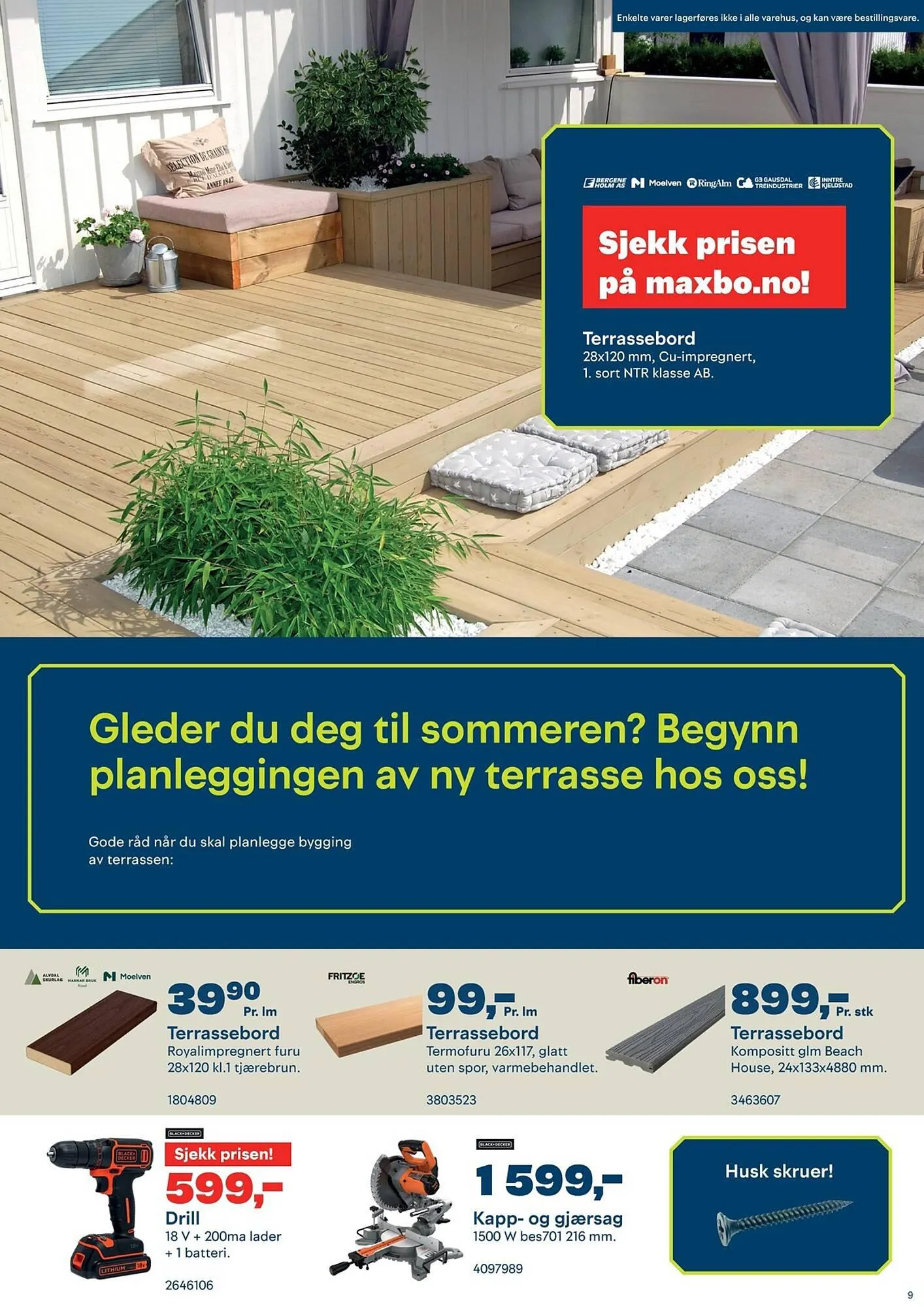 Maxbo Kundeavis fra 26. februar til 31. mars 2024 - kundeavisside 9