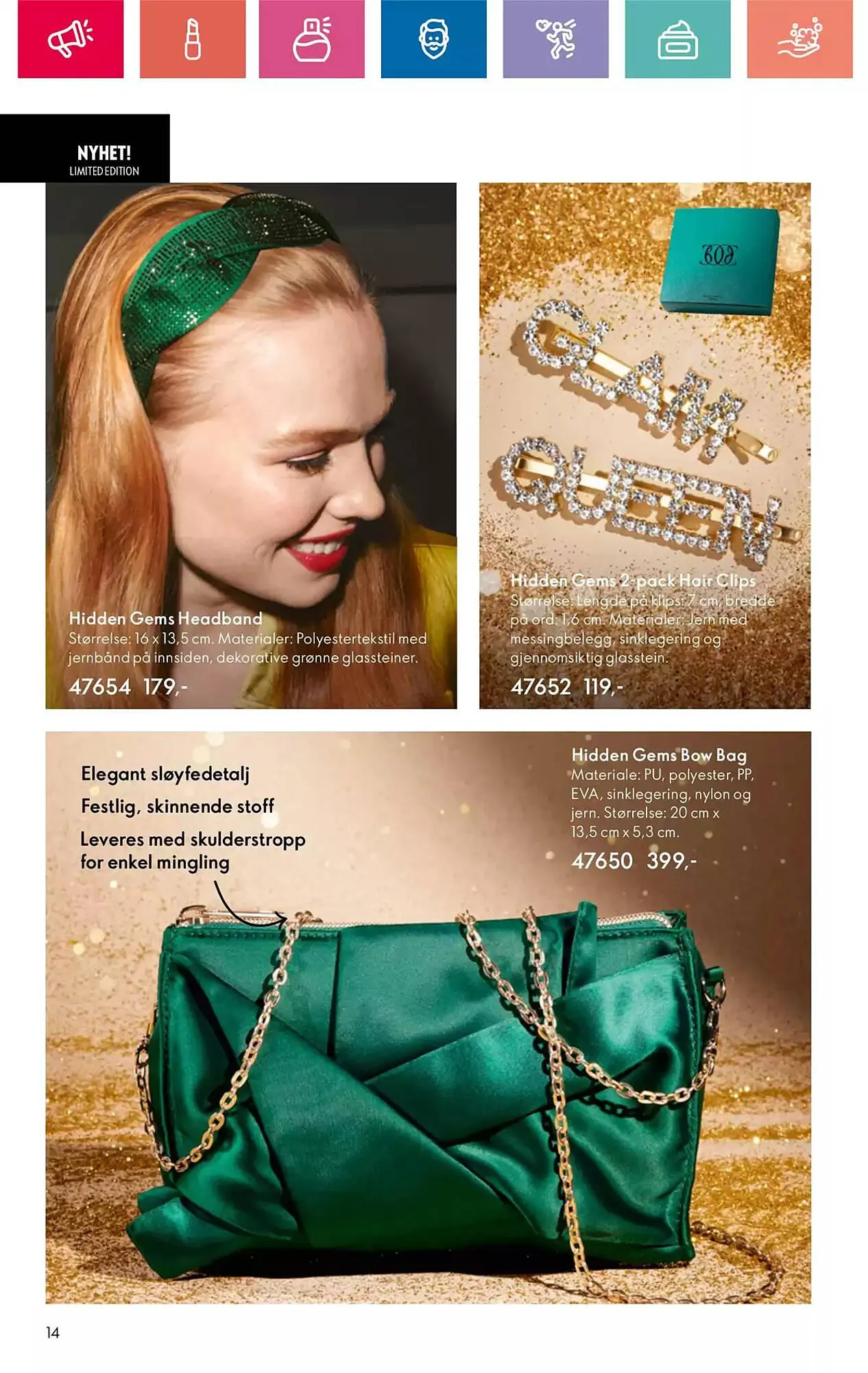 Oriflame Kundeavis fra 14. november til 4. desember 2024 - kundeavisside 14