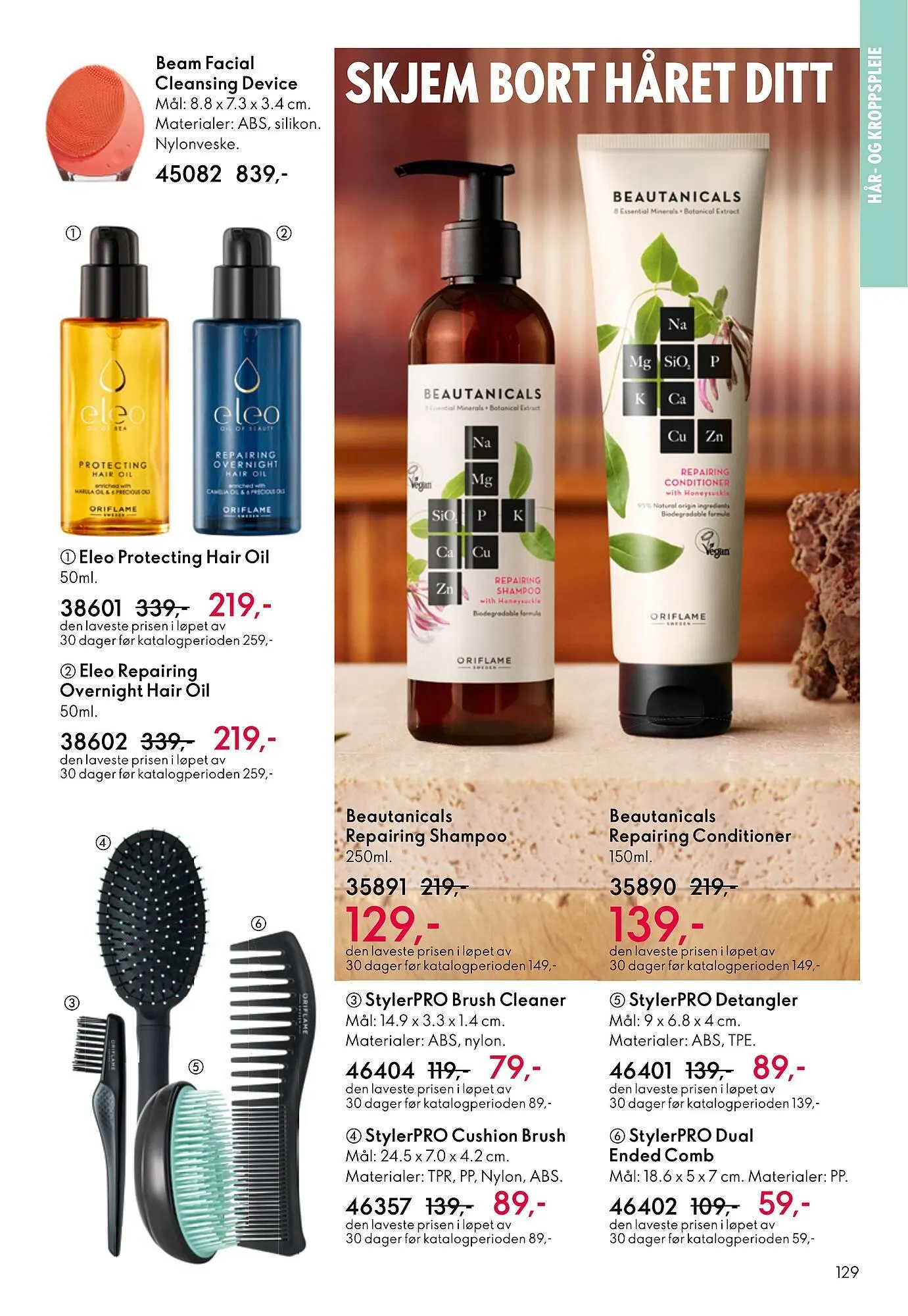 Oriflame katalog fra 8. oktober til 28. oktober 2025 - kundeavisside 129