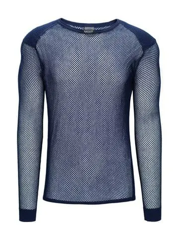 Brynje Super Thermo Shirt With Shoulder Inlay Navy