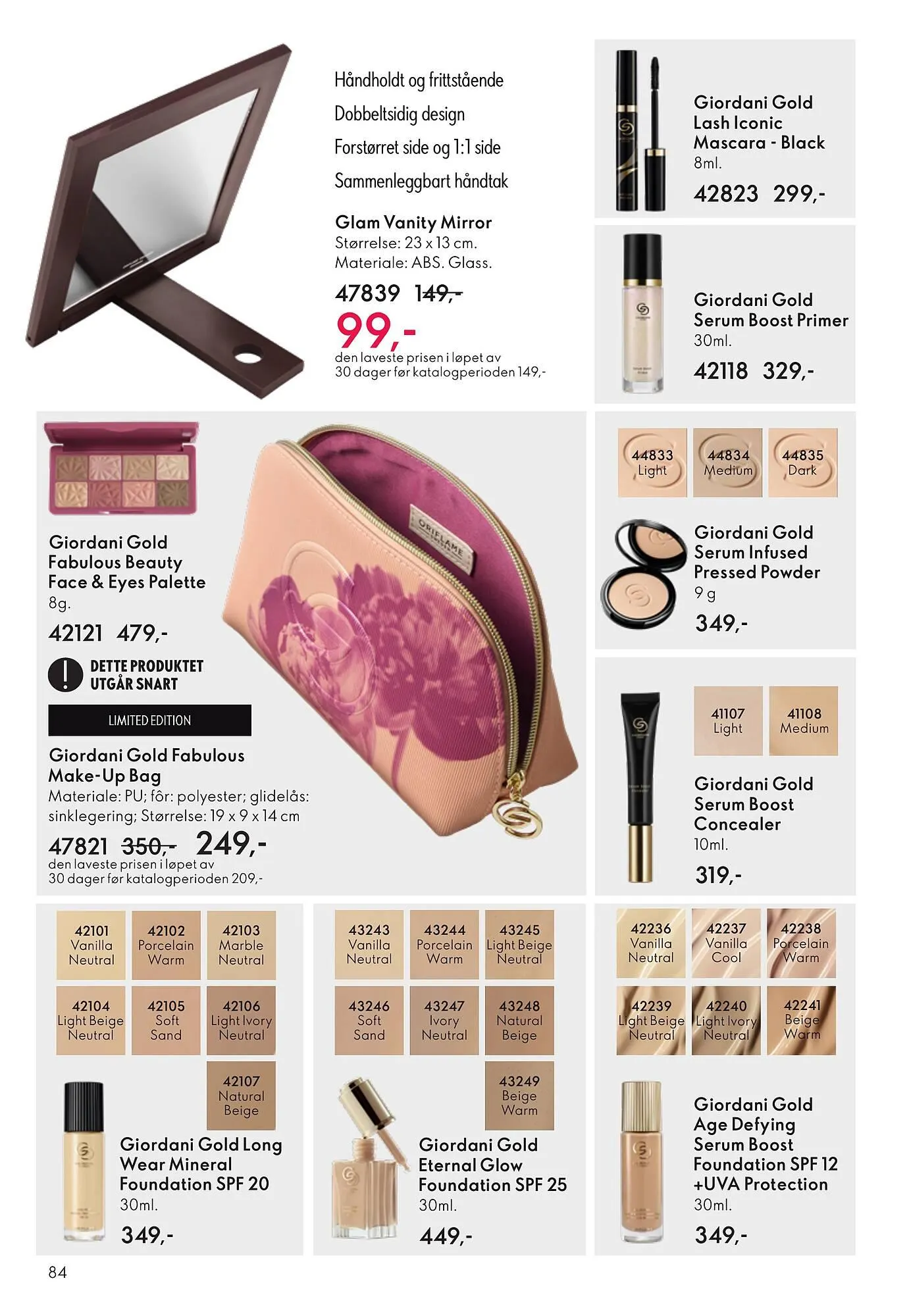 Oriflame katalog fra 2. desember til 9. desember 2025 - kundeavisside 84