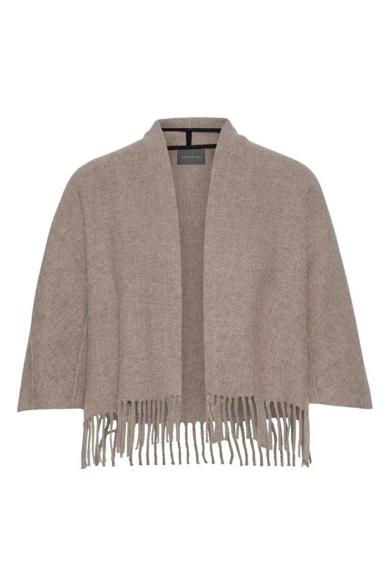 Keyla Lambswool Jacket – Desert