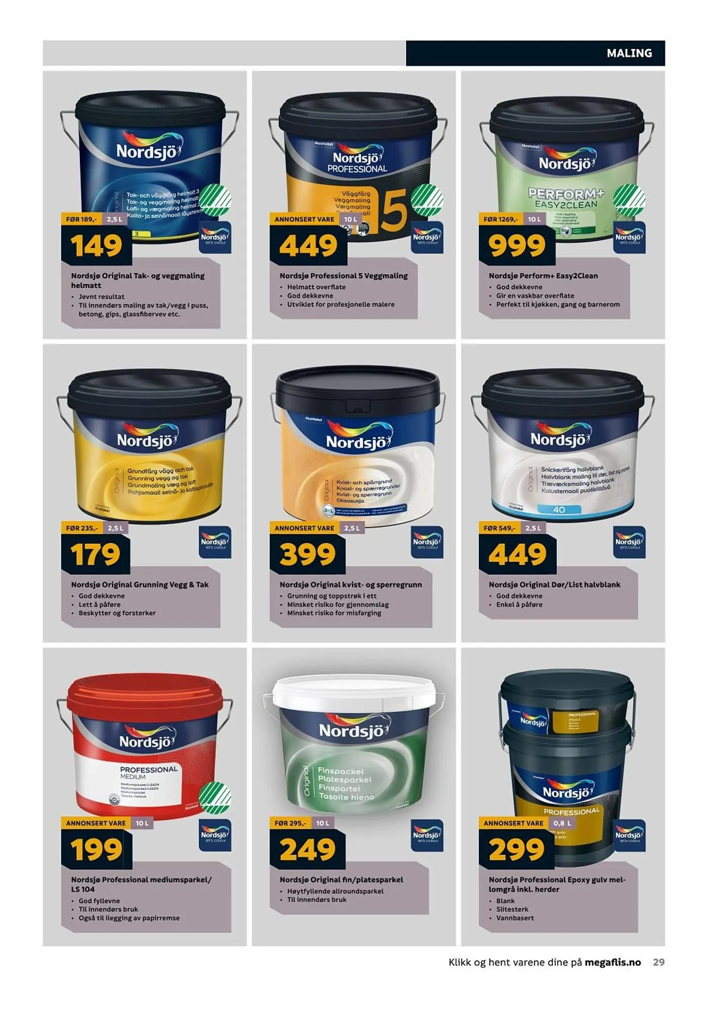 Megaflis Kundeavis fra 27. februar til 16. mars 2025 - kundeavisside 29