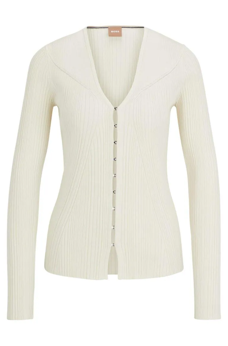 Forama Cardigan – Hvit