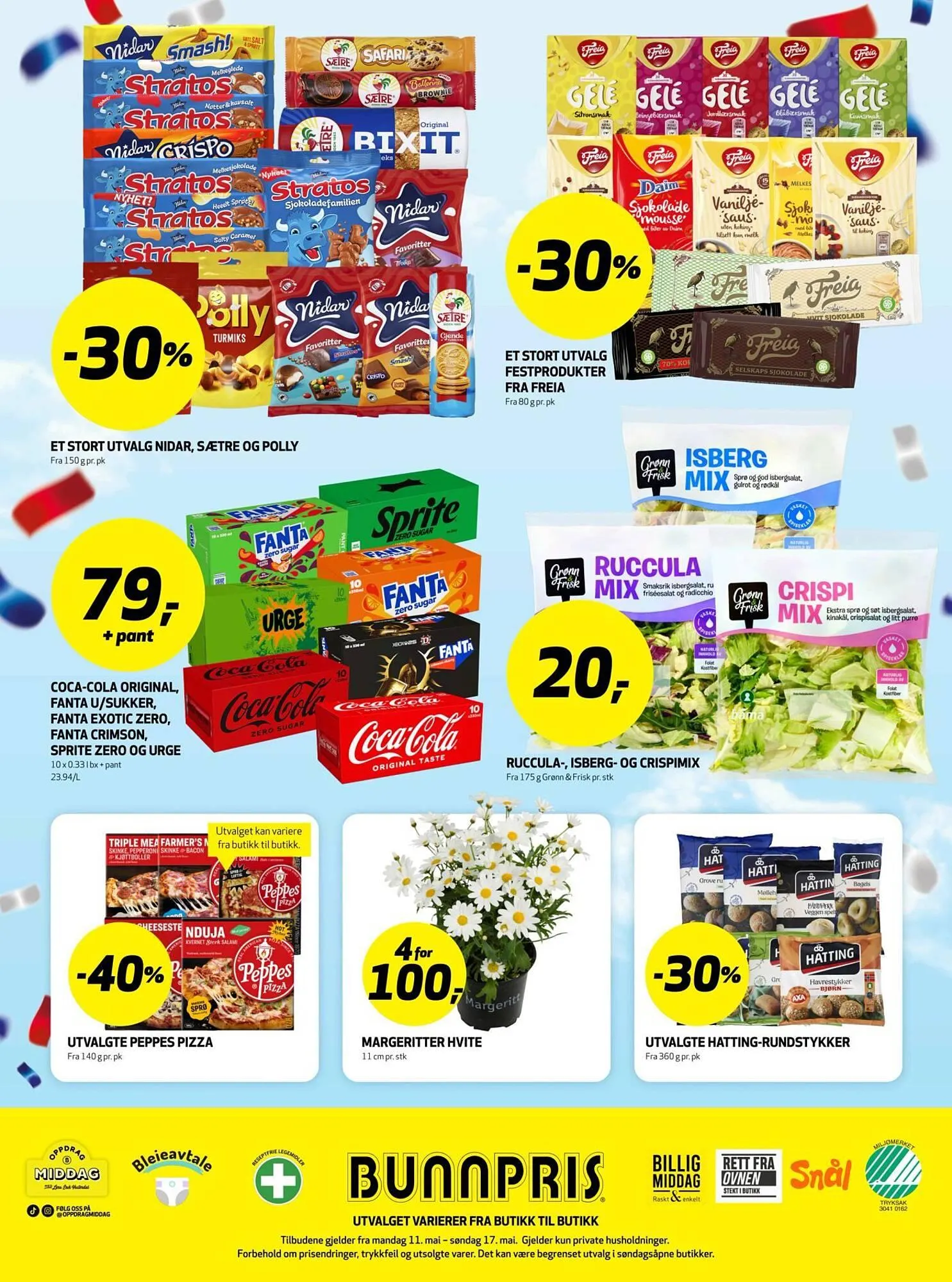 Bunnpris kundeavis fra 11. mai til 18. mai 2026 - kundeavisside 34