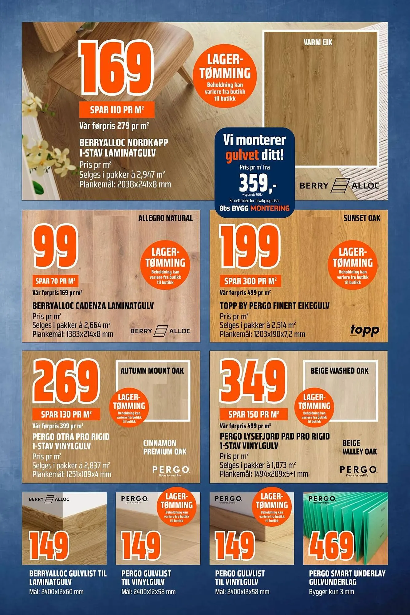 Obs Bygg kundeavis fra 29. mars til 11. april 2026 - kundeavisside 10