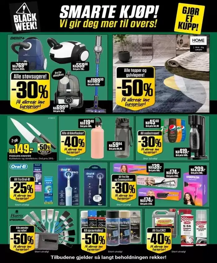 Europris DM 48-24 Black Friday MYBRING fra 28. november til 12. desember 2024 - kundeavisside 6
