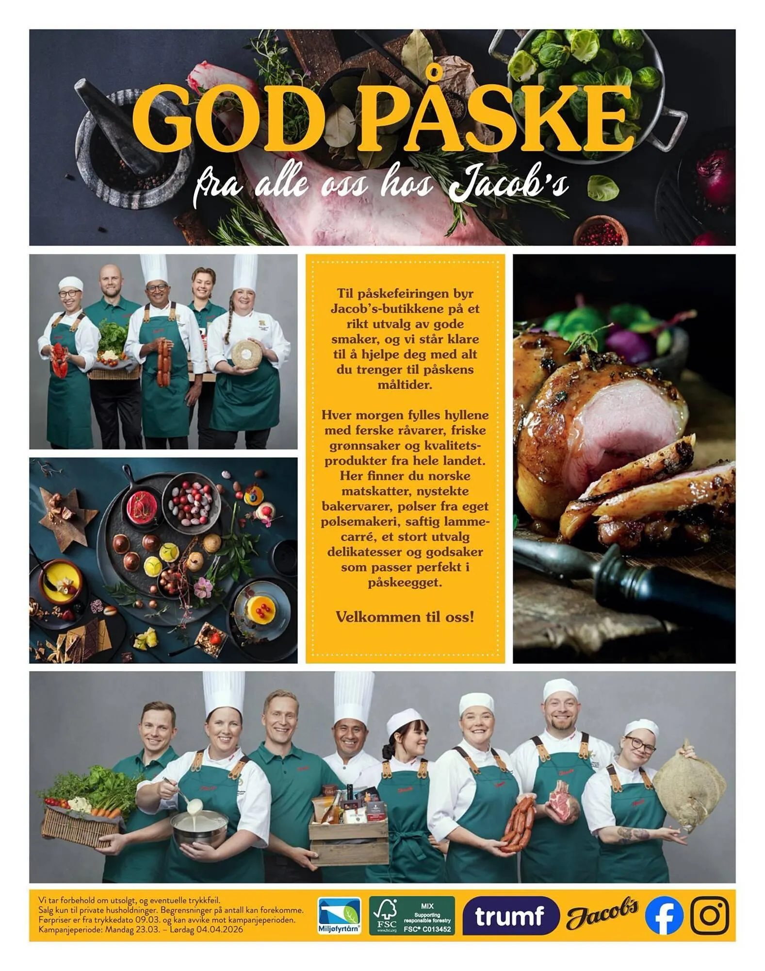 Jacobs kundeavis fra 23. mars til 4. april 2026 - kundeavisside 12