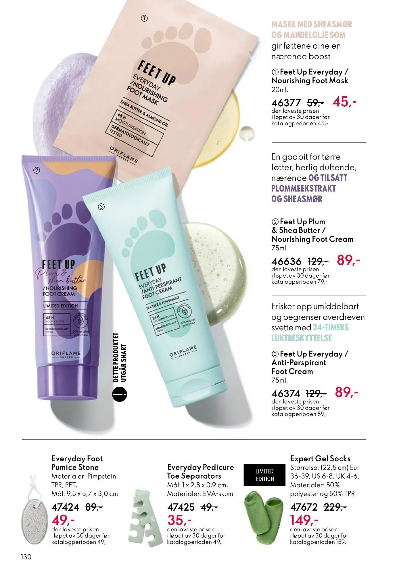 Oriflame katalog fra 1. april til 30. april 2026 - kundeavisside 130