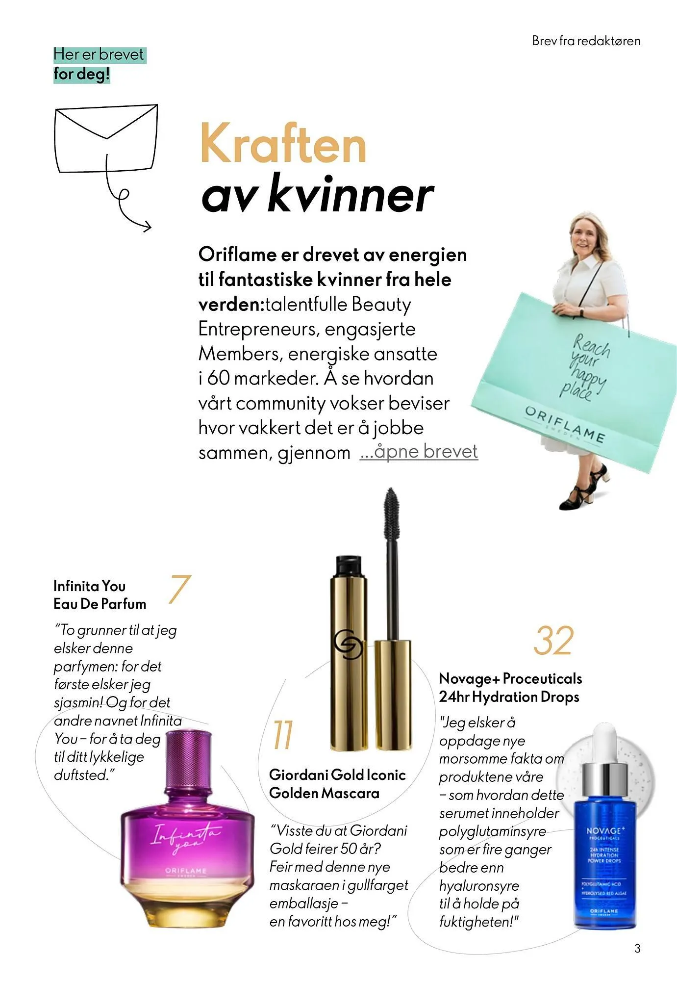 Oriflame katalog fra 18. februar til 10. mars 2026 - kundeavisside 3