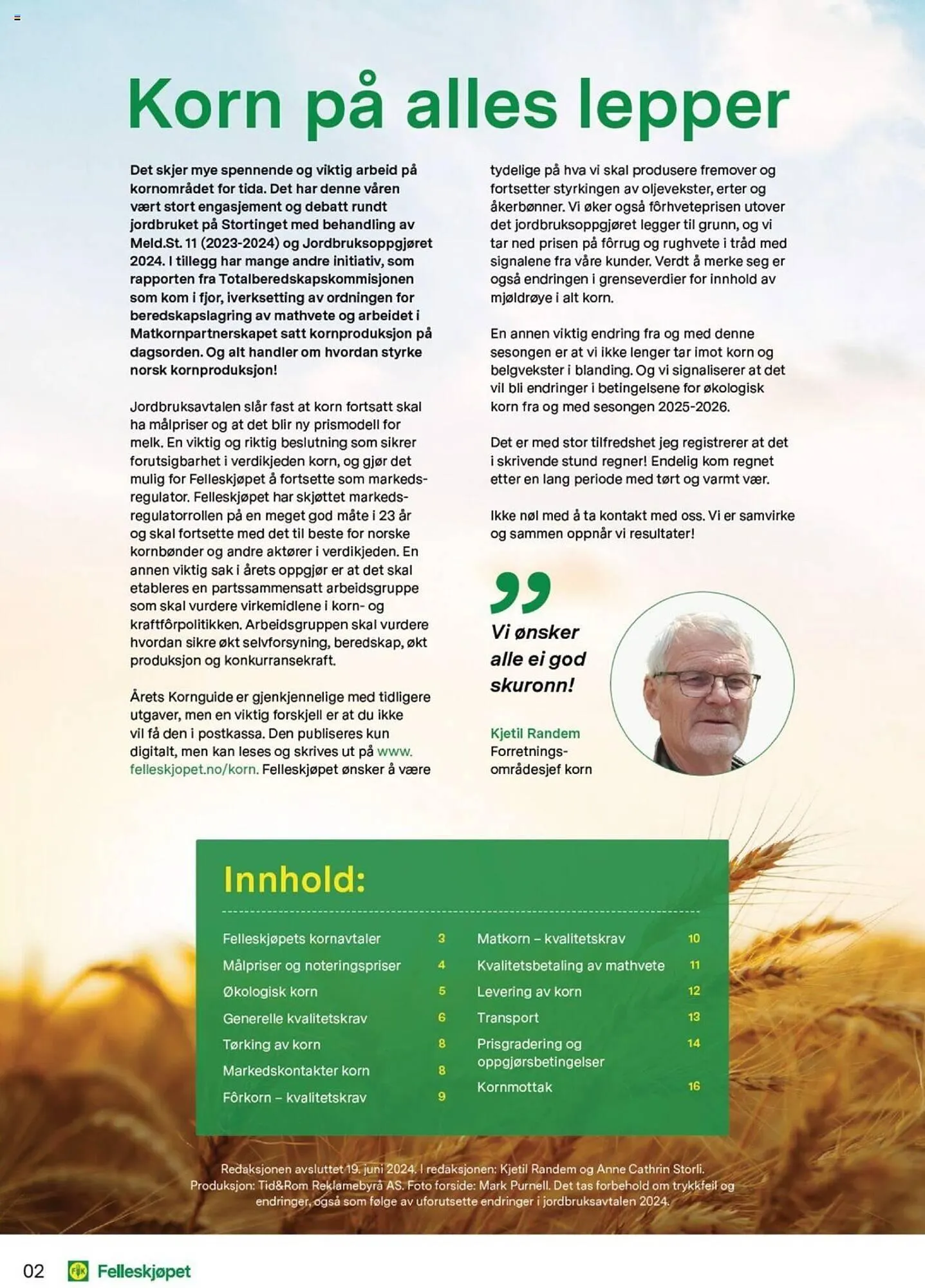 Felleskjøpet Kundeavis fra 20. juni til 31. desember 2025 - kundeavisside 2